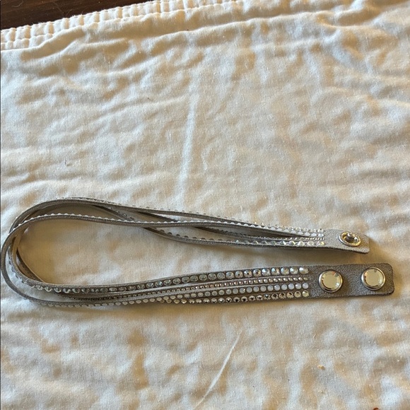 Swarovski Sparkling Crystal Wrap Bracelet - Picture 4 of 5